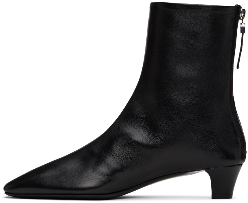Teurn Studios - Bottes noires exclusives à SSENSE