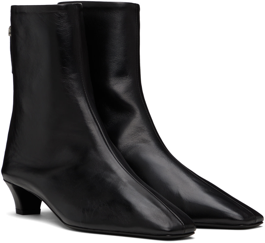 Teurn Studios - Bottes noires exclusives à SSENSE