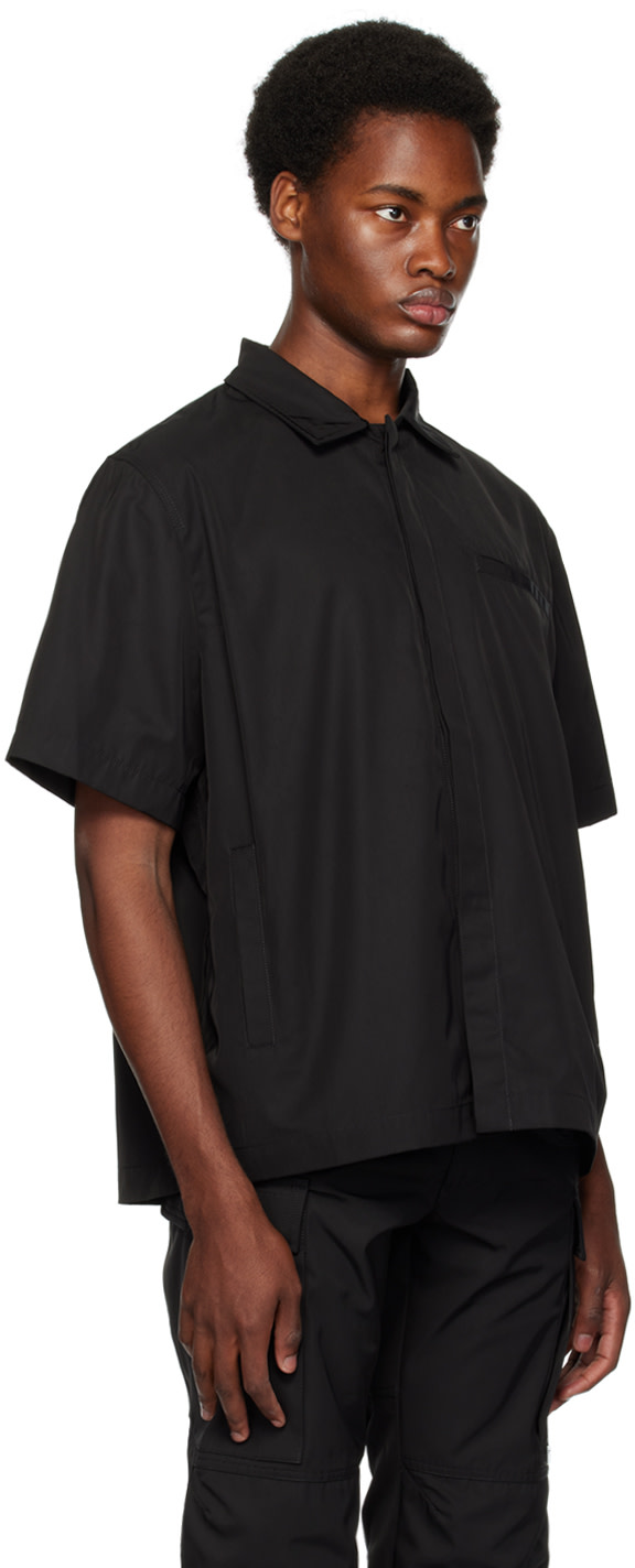 1017 ALYX 9SM: Black Buckle Shirt | SSENSE Netherlands