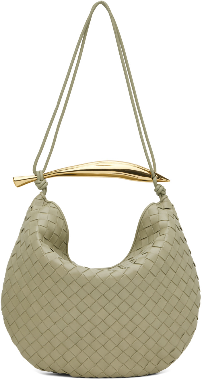 Bottega Veneta: Khaki Medium Sardine Bag | SSENSE