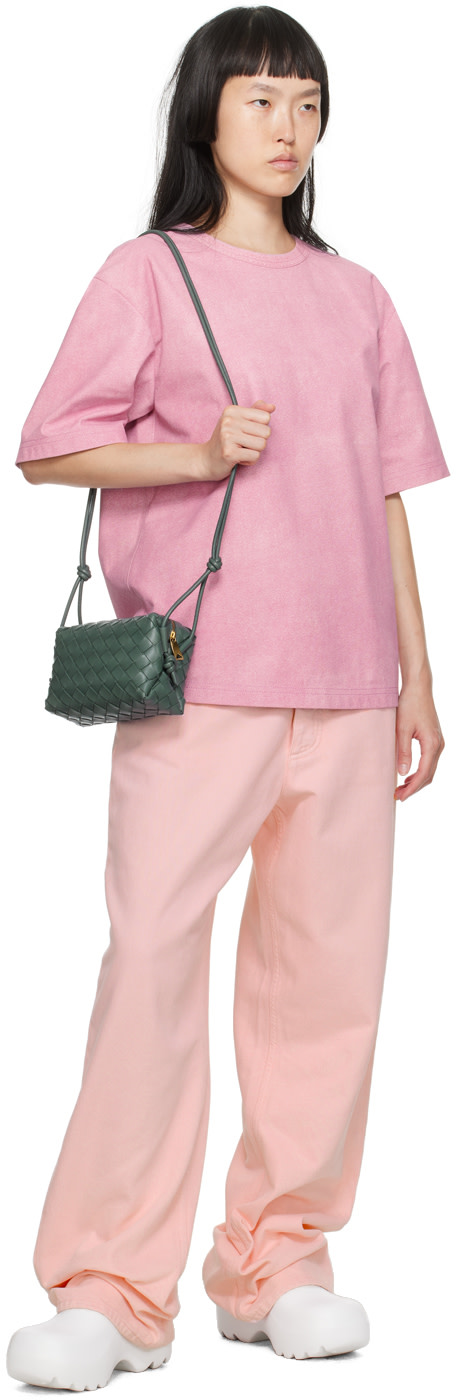 Bottega Veneta: グレー ミニ Loop カメラバッグ | SSENSE 日本