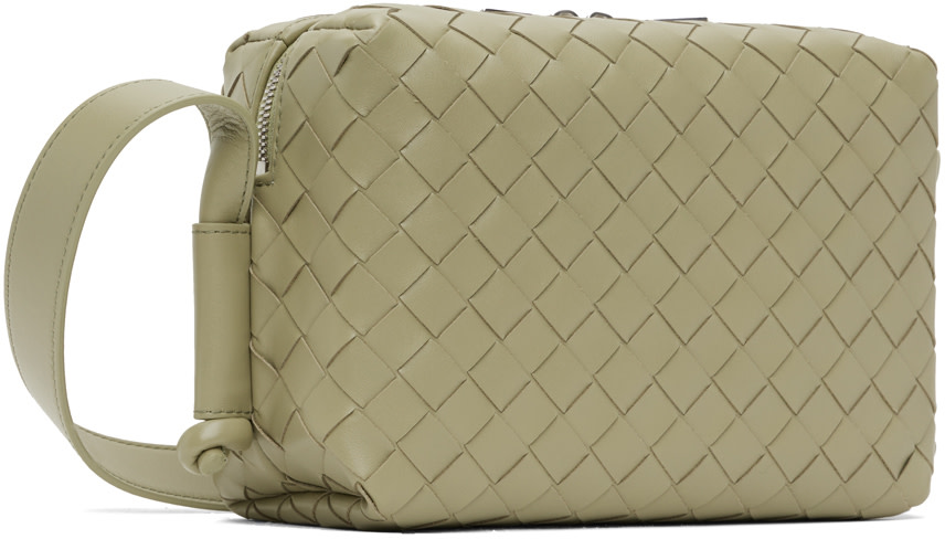 Bottega Veneta - 카키 스몰 루프 메신저백