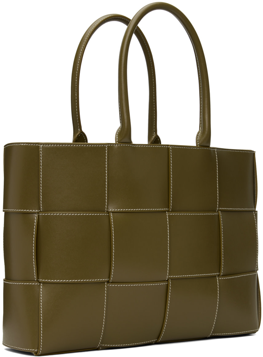 Bottega Veneta - 그린 미디엄 아르코 토트백