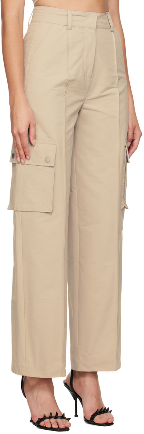 Han Kjøbenhavn - Pantalon ample beige