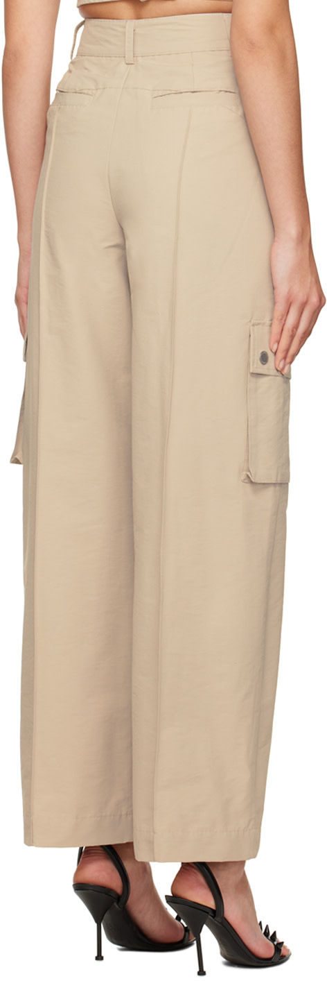 Han Kjøbenhavn - Pantalon ample beige