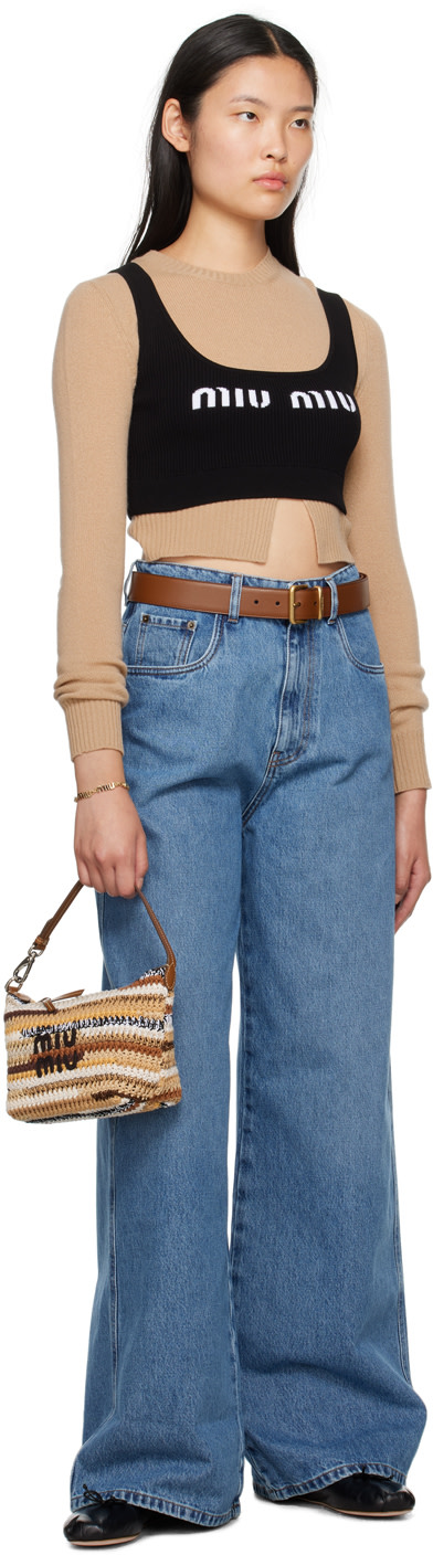 Miu Miu - Jean décontracté bleu