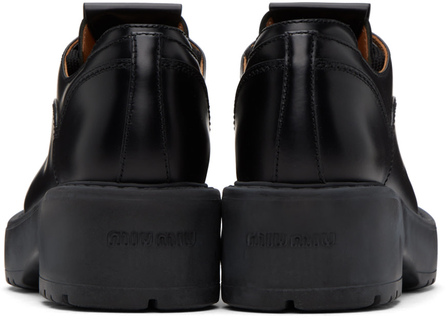 Miu Miu - Black Platform Oxfords