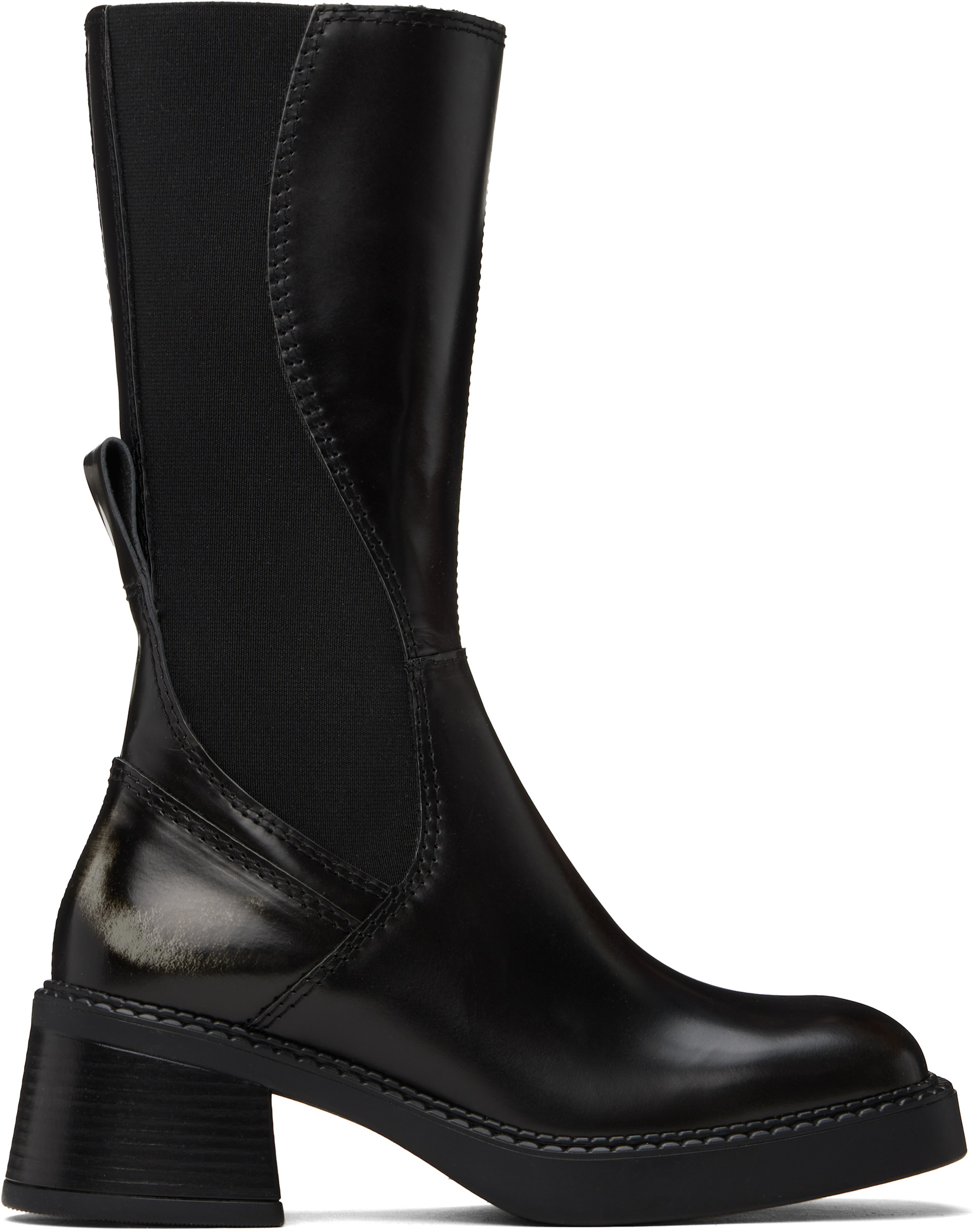 Miista - Bottes Flabia noires