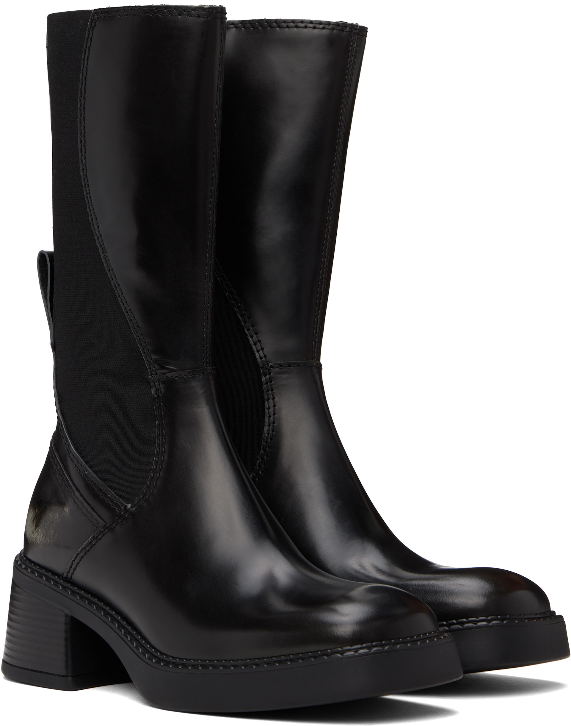 Miista - Bottes Flabia noires