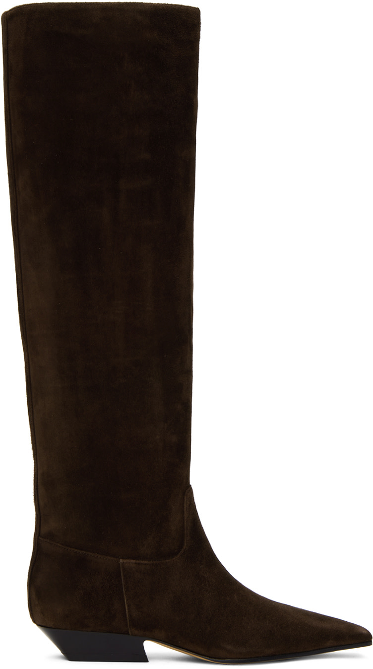 KHAITE - Bottes 'The Marfa' brunes