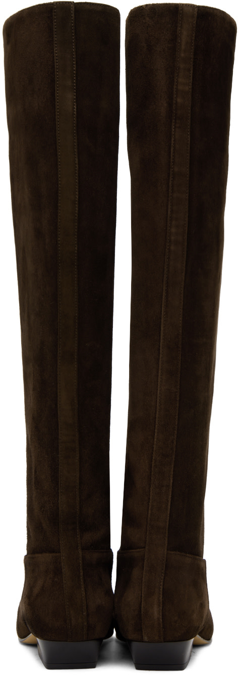 KHAITE - Bottes 'The Marfa' brunes