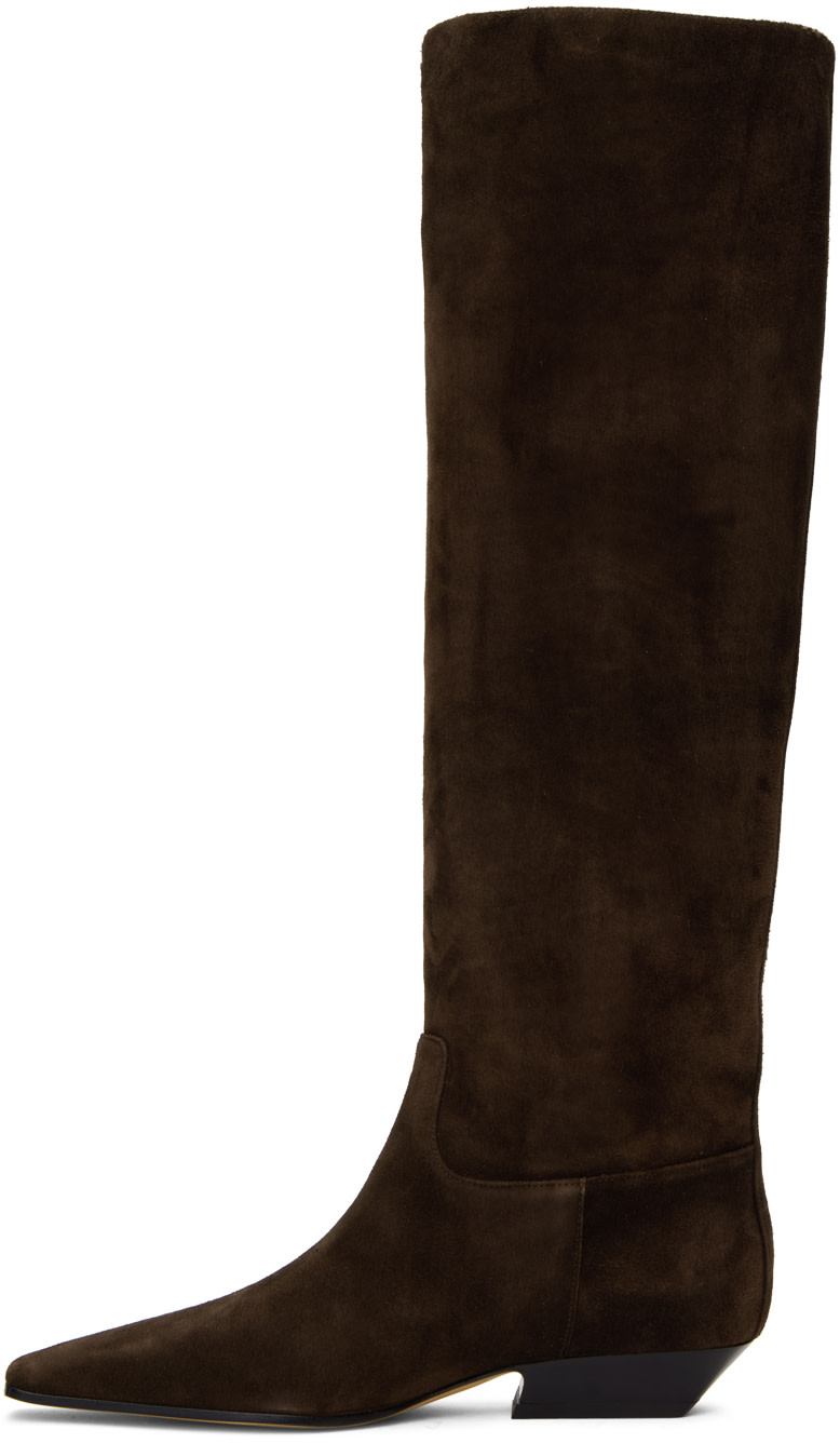 KHAITE - Bottes 'The Marfa' brunes