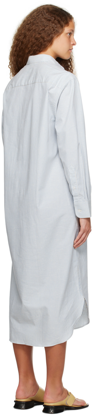 Baserange - Robe midi Ole bleue