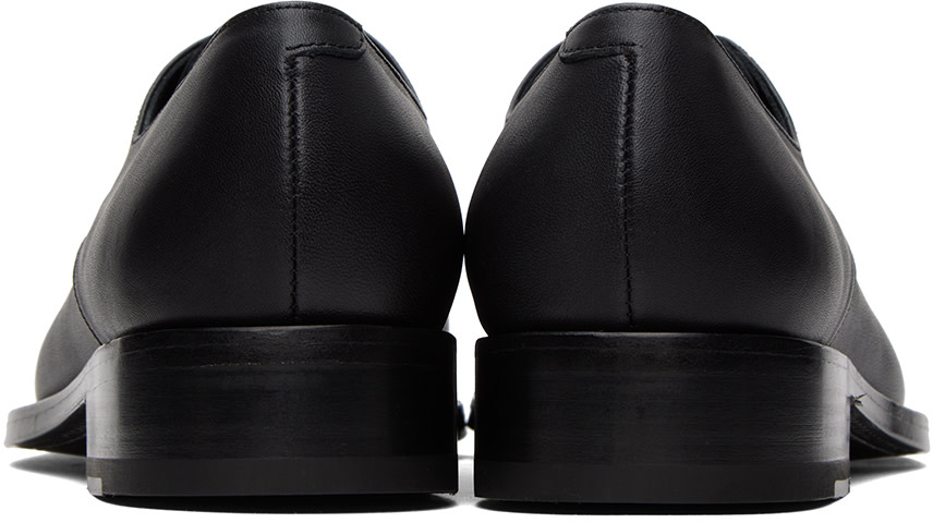 Youth - Black Leather Derbys