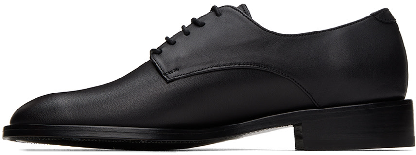 Youth - Black Leather Derbys