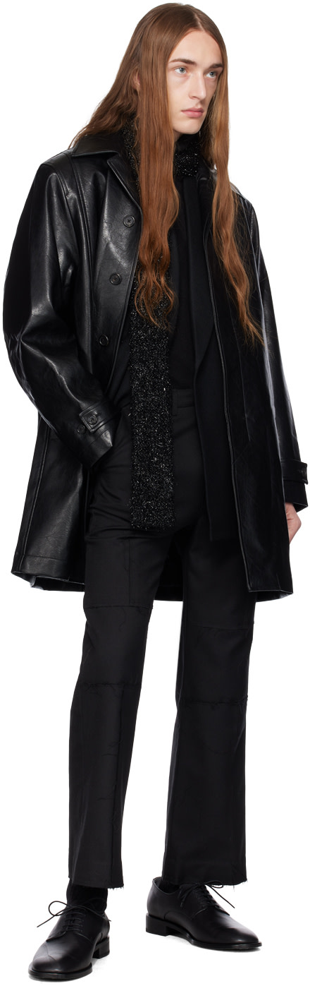 Youth - Black Leather Derbys