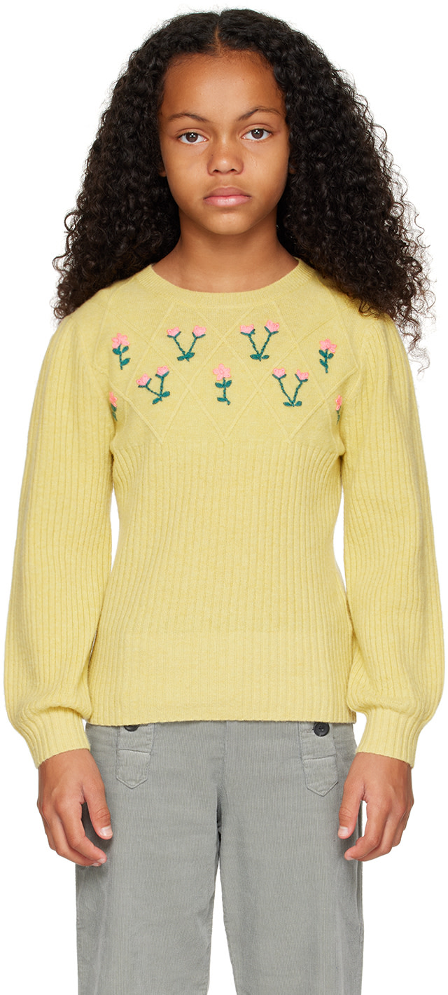 Morley - Enfant | Pull Tikka jaune