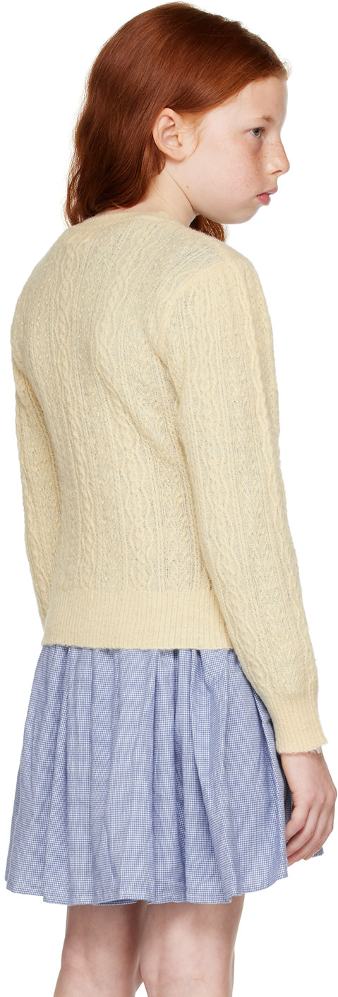 Morley - Enfant | Pull Taco blanc cassé