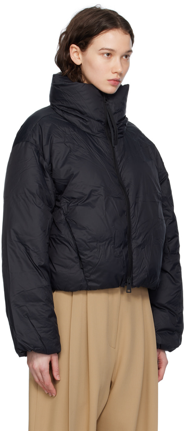 Canada Goose: Black Spessa Down Jacket | SSENSE