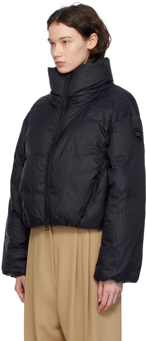 Canada Goose - 블랙 스페사 다운 재킷