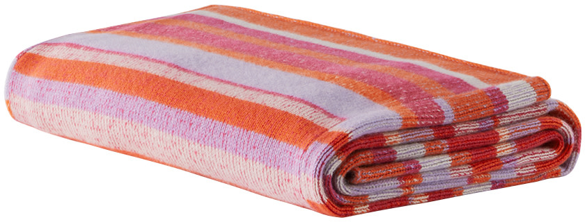 The Elder Statesman - Couverture rose et orange à rayures