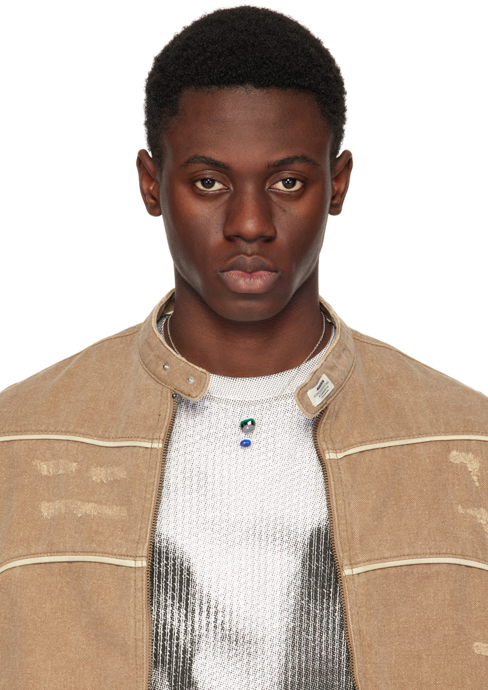 ADER error: Silver Rapil Necklace | SSENSE
