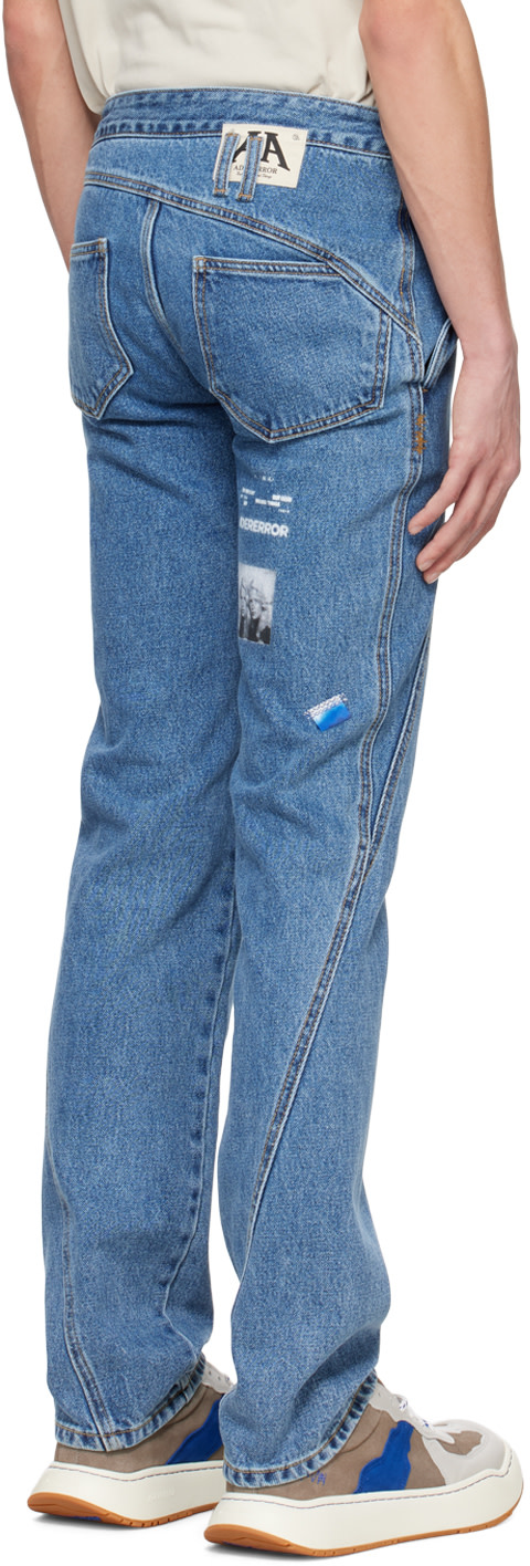 ADER error - Jean bleu à panneaux