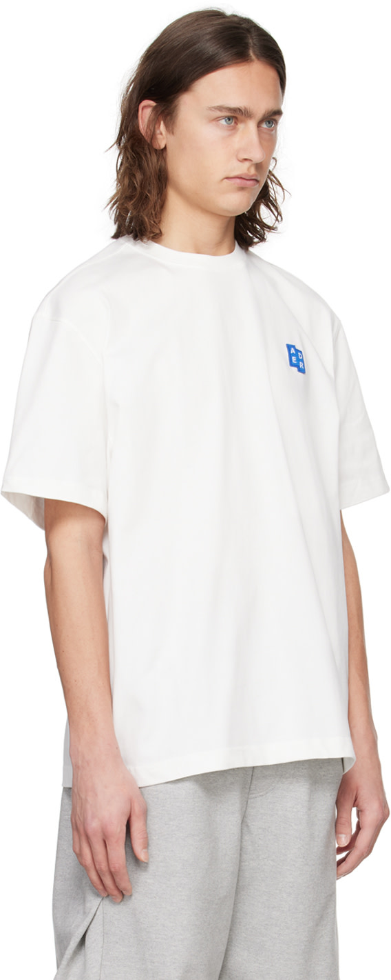 ADER error - White Significant Patch T-Shirt