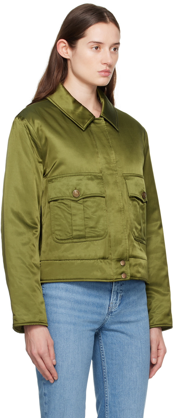 rag & bone - Blouson Colton vert