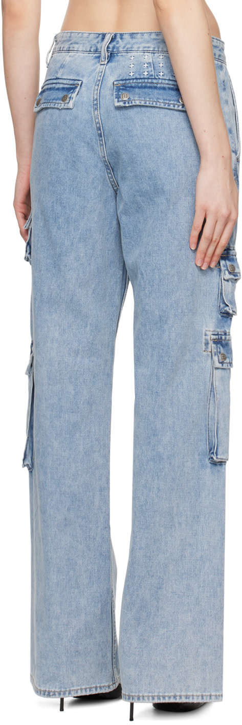 Ksubi - Jean Rider bleu à taille basse