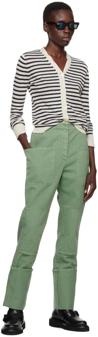 Max Mara - Pantalon Facella vert