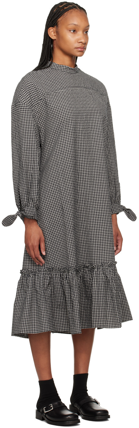 YMC - Robe midi Rushmore noire