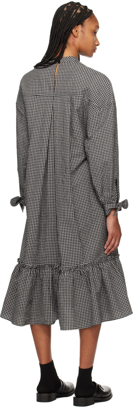 YMC - Robe midi Rushmore noire