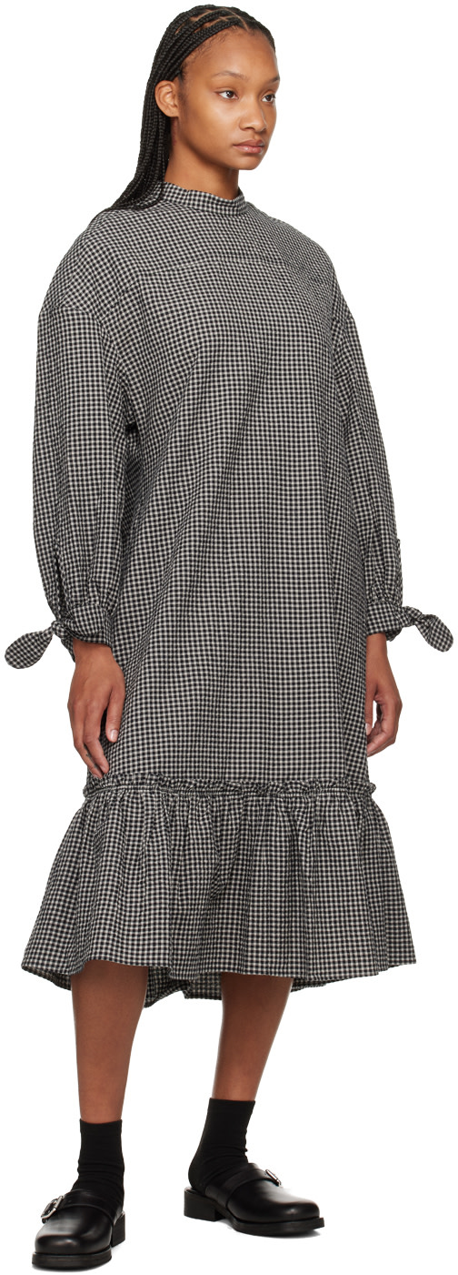 YMC - Robe midi Rushmore noire