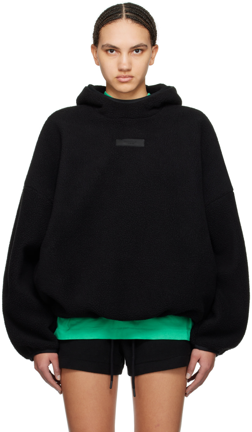 Fear of God ESSENTIALS - 블랙 패치 후디