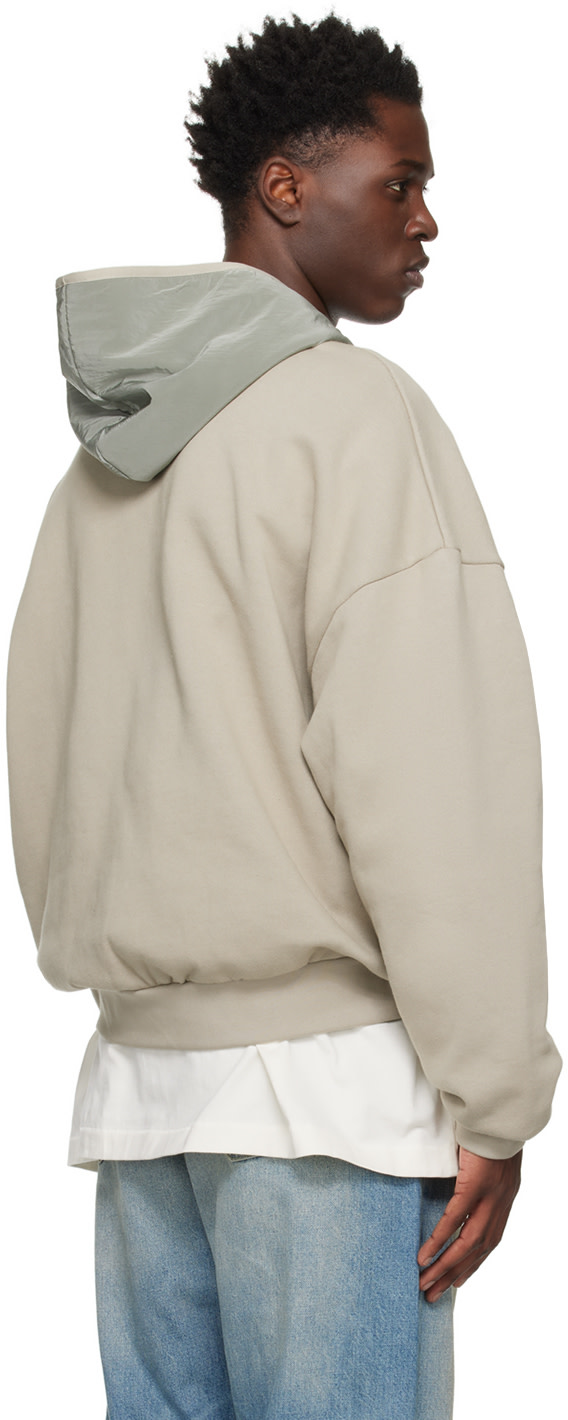 Fear of God ESSENTIALS - Gray Bonded Hoodie