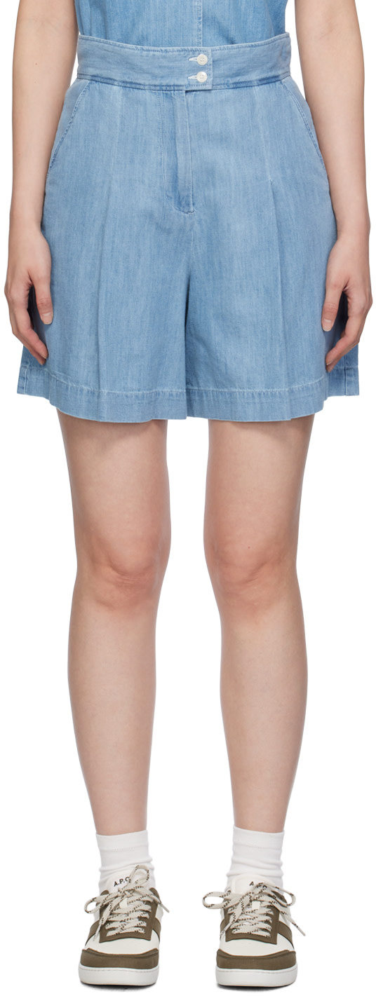 A.P.C. - Short Diane bleu