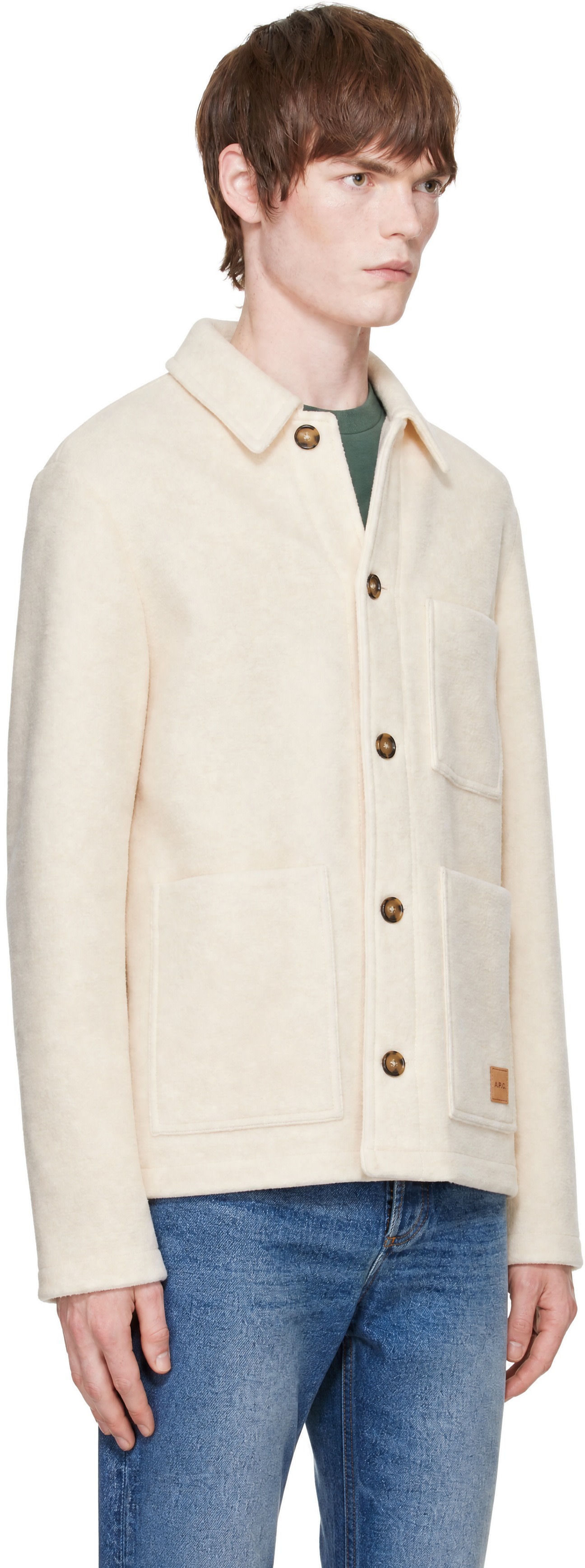 A.P.C. - Off-White Emile Patch Jacket