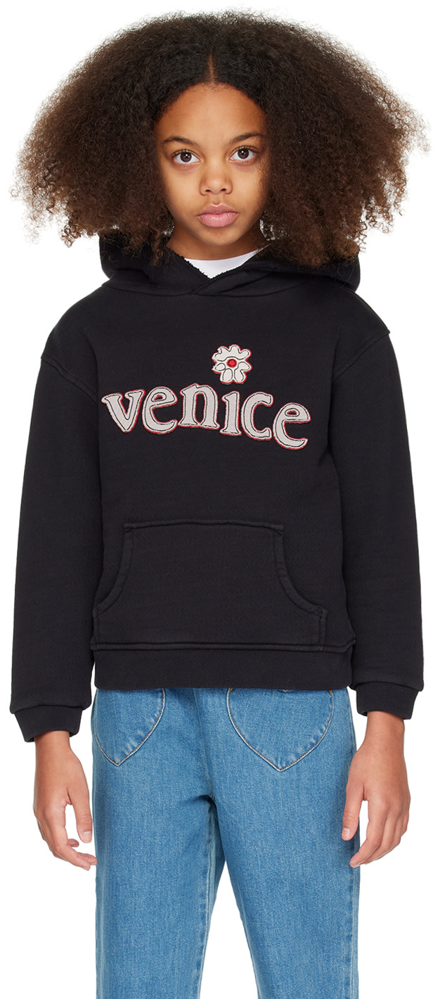 ERL - Enfant | Pull à capuche 'Venice' noir