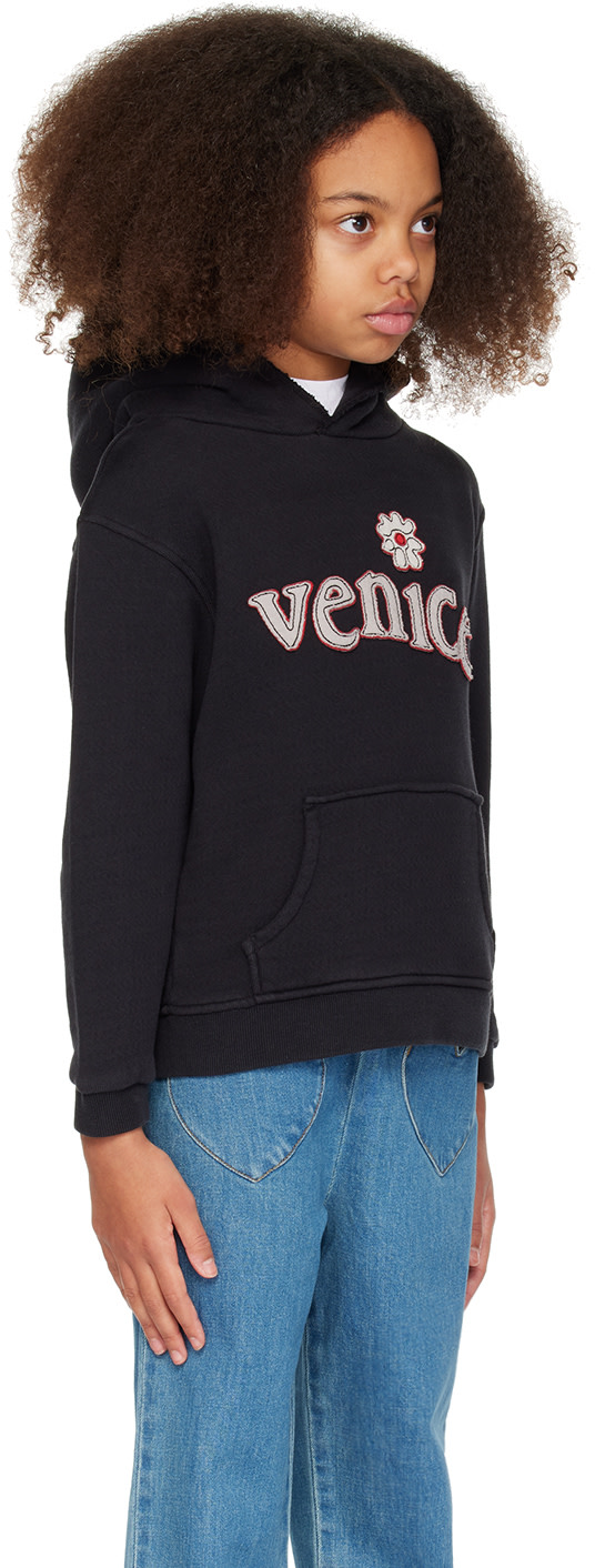 ERL - Enfant | Pull à capuche 'Venice' noir