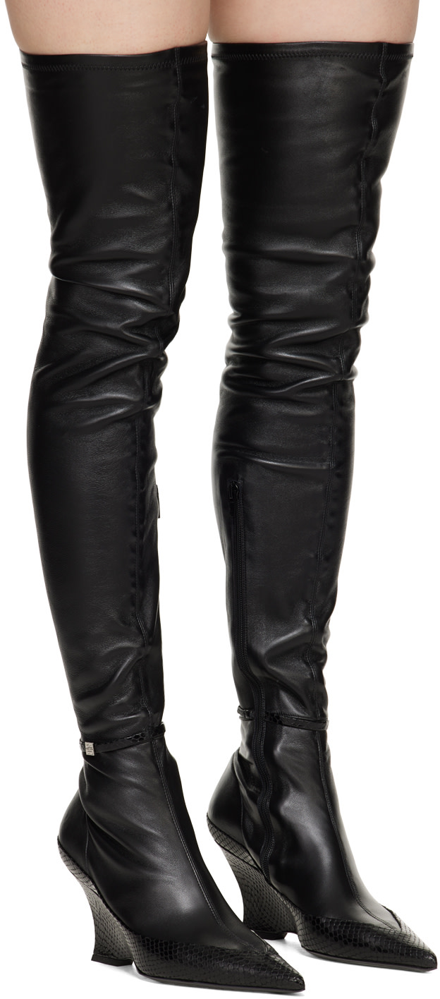 Givenchy - Bottes Raven noires