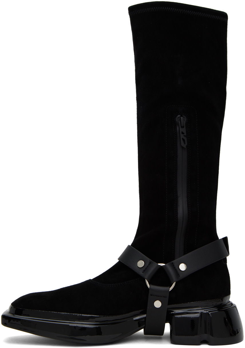 both - Black Sculptural Boots