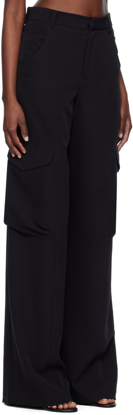 GCDS - Pantalon cargo noir