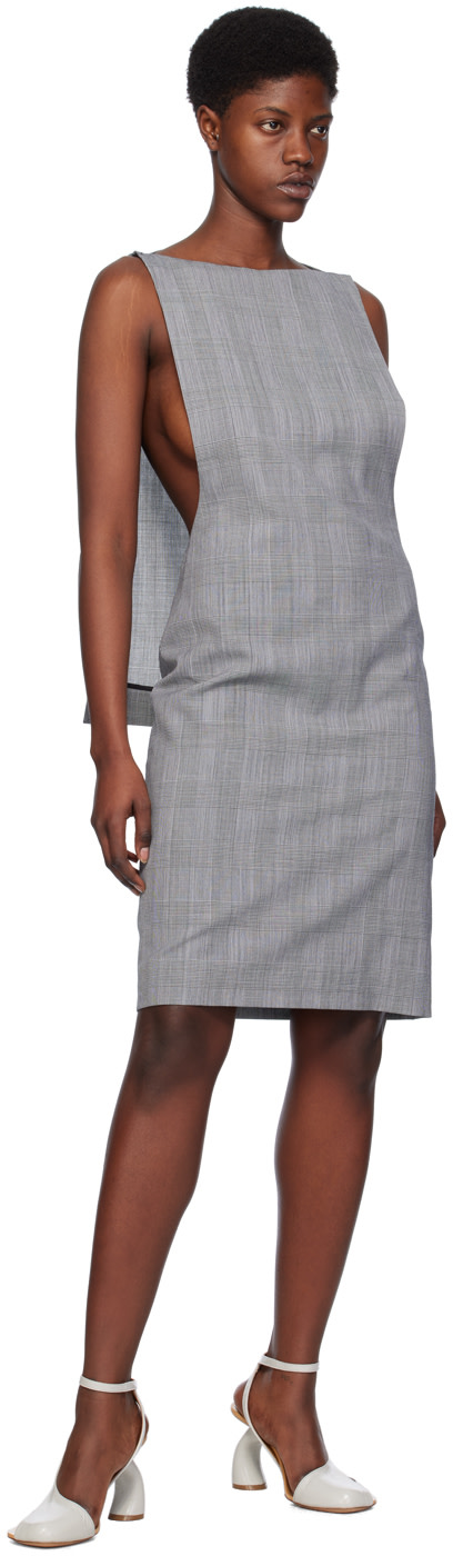 long sleeve mesh dress white Marcella | Manhattan Mesh Sleeve Midi Dress in Off White Mesh | Women's Size XL | Ponte