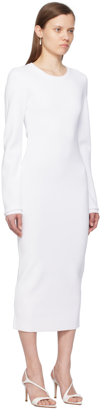 Gauge81 - Robe longue Huela blanche