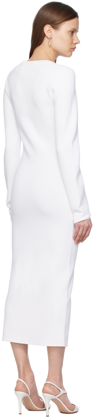 Gauge81 - Robe longue Huela blanche