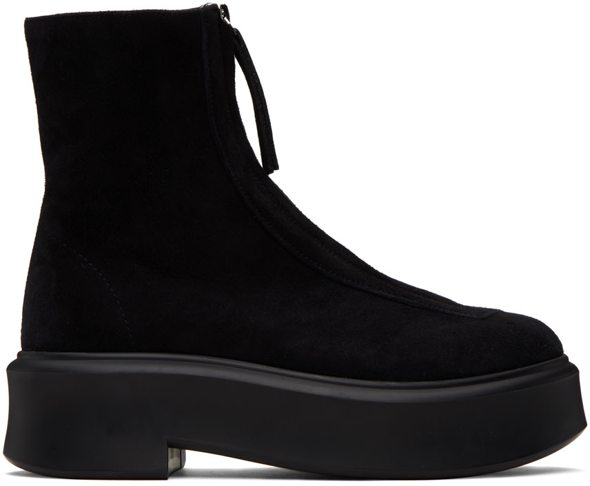 The Row - Bottes I noires à glissière