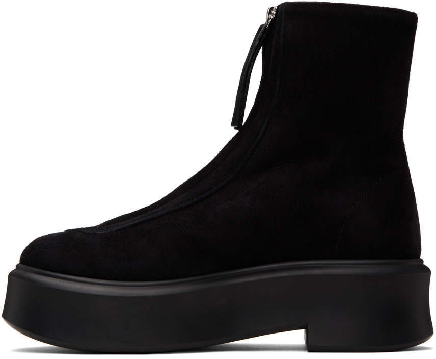 The Row - Bottes I noires à glissière
