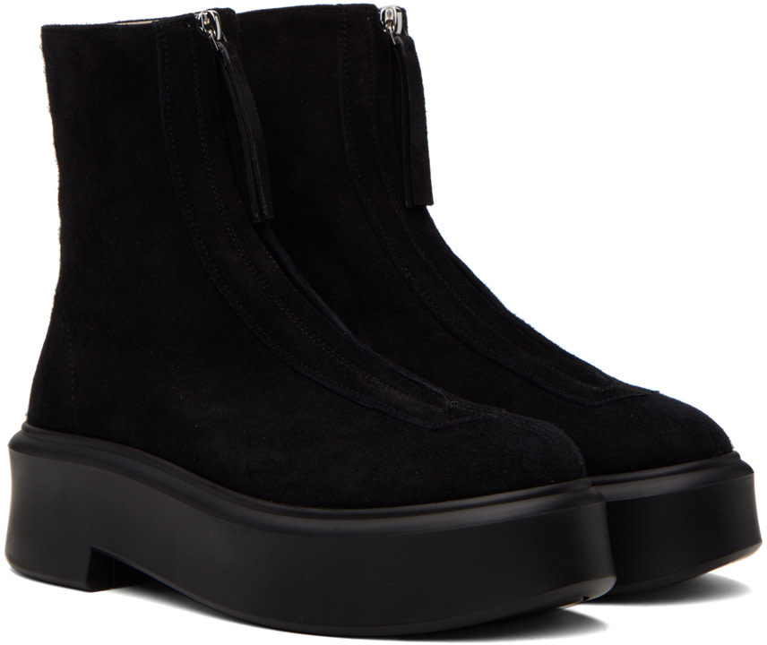 The Row - Bottes I noires à glissière