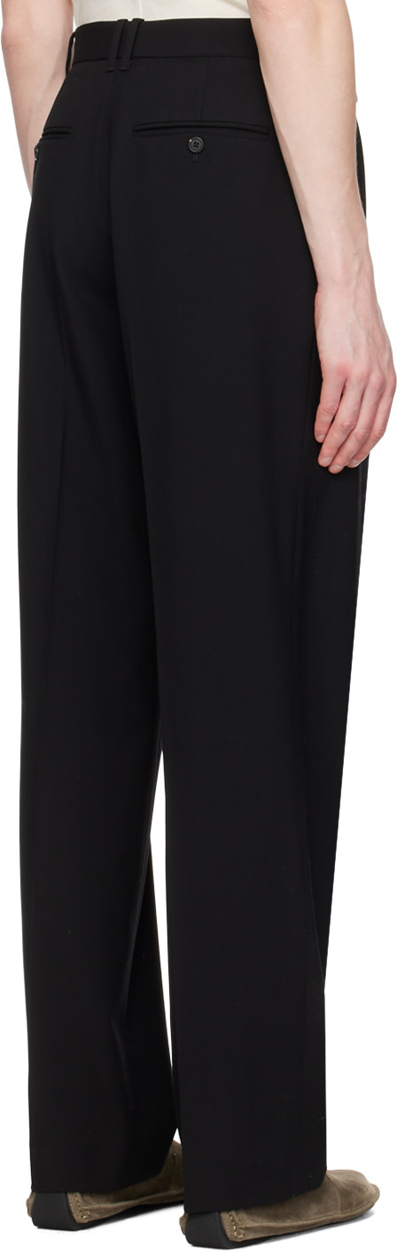 The Row - Pantalon Marcello noir